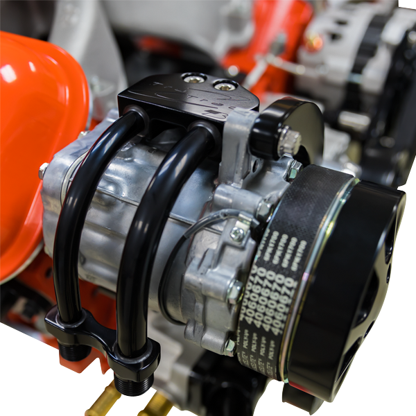 Black Anodized LS Tru Trac With Natural Finish Accessories