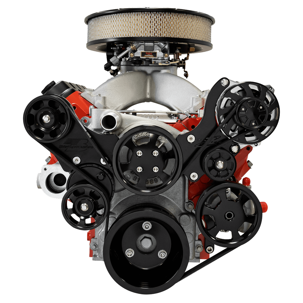 Billet Specialties LS Tru Trac Serpentine Front Drive System