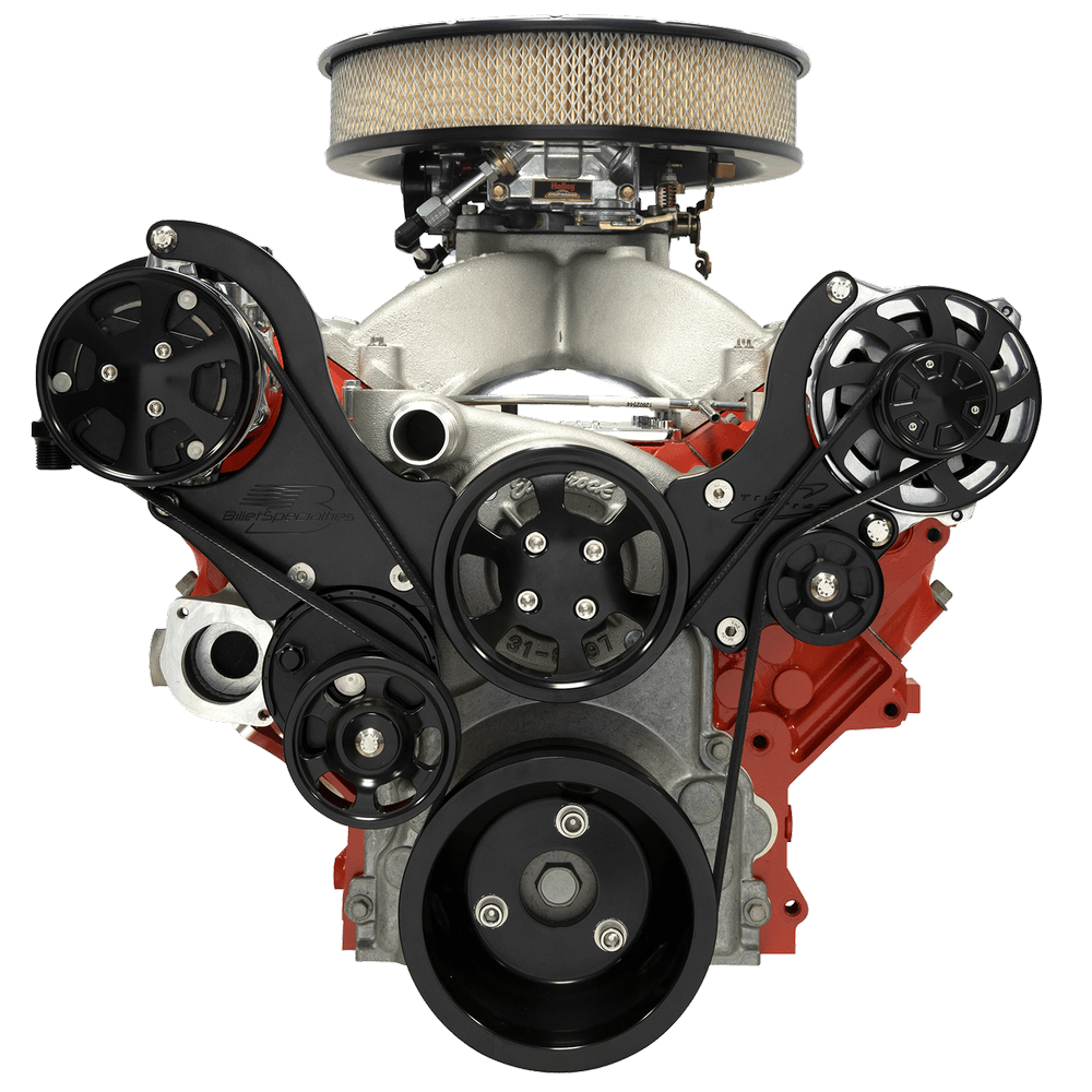 Billet Specialties LS Tru Trac Serpentine Front Drive System