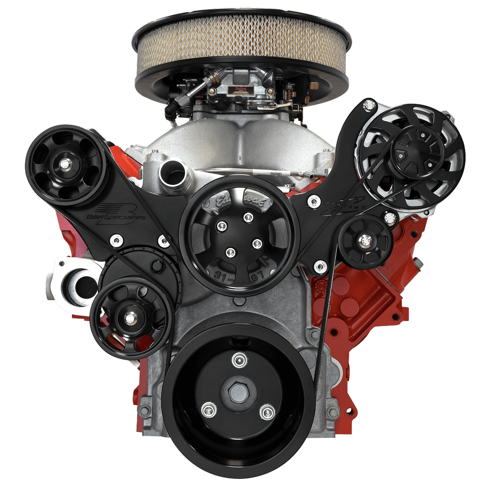 Billet Specialties LS Tru Trac Serpentine Front Drive System
