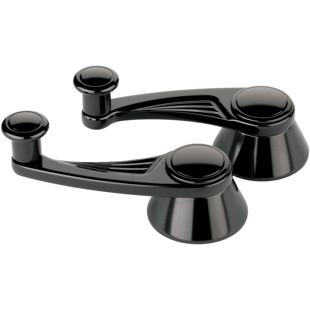 Vent Window Cranks - Ball Mill Black Anodized