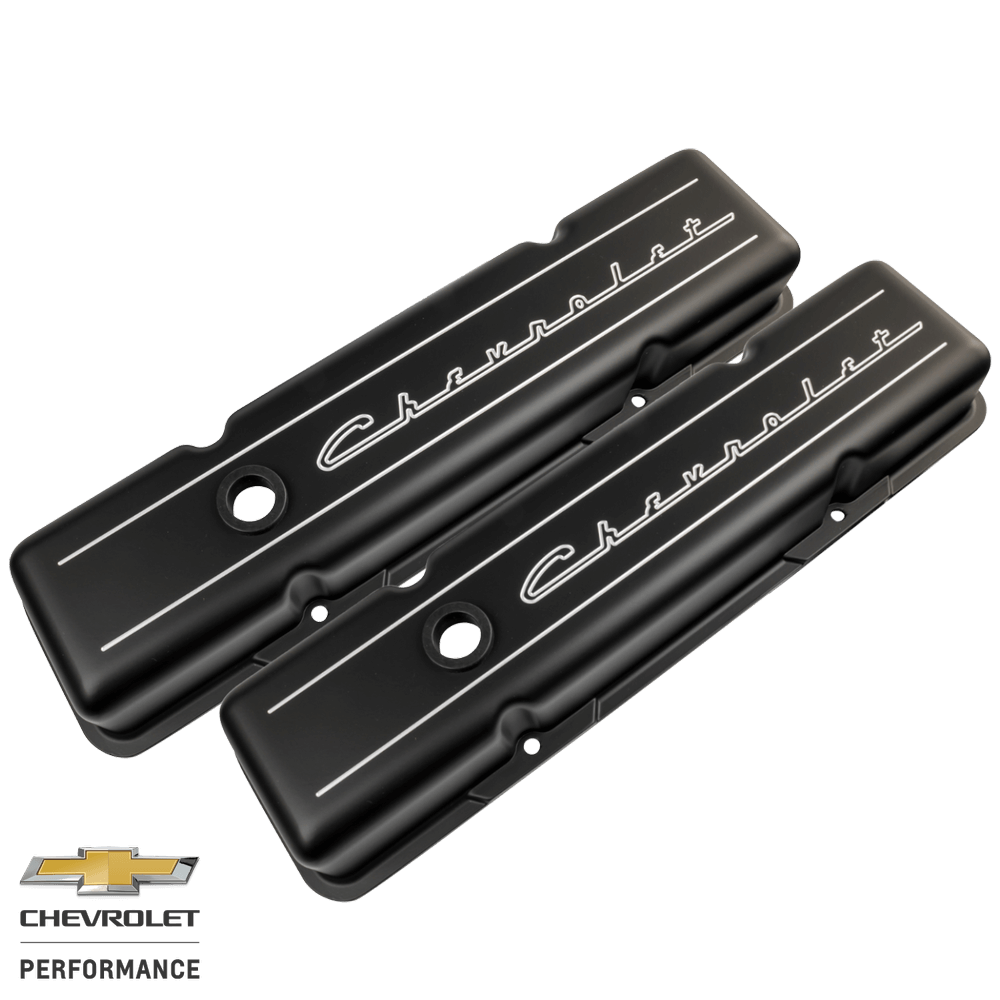 Chevrolet Script Small Block Chevy Valve Covers