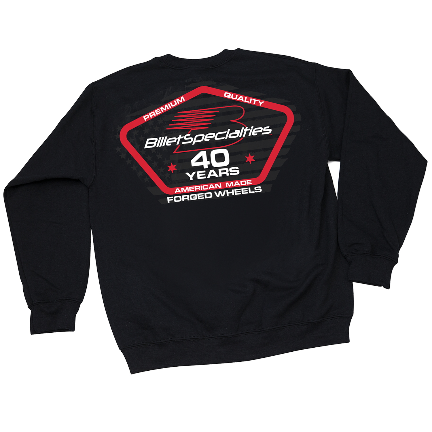 40 YEARS FLAG CREWNECK