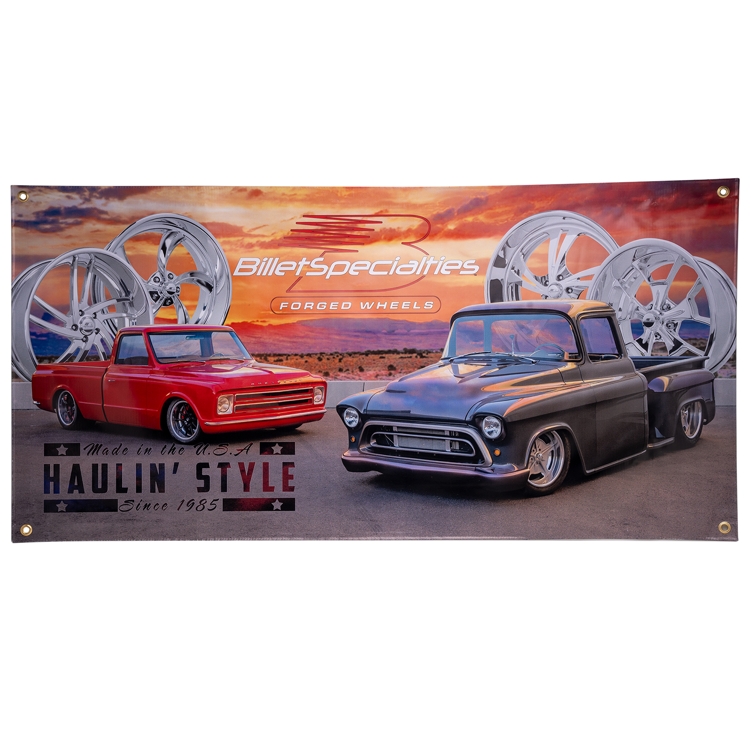 HAULIN' STYLE TRUCK BANNER