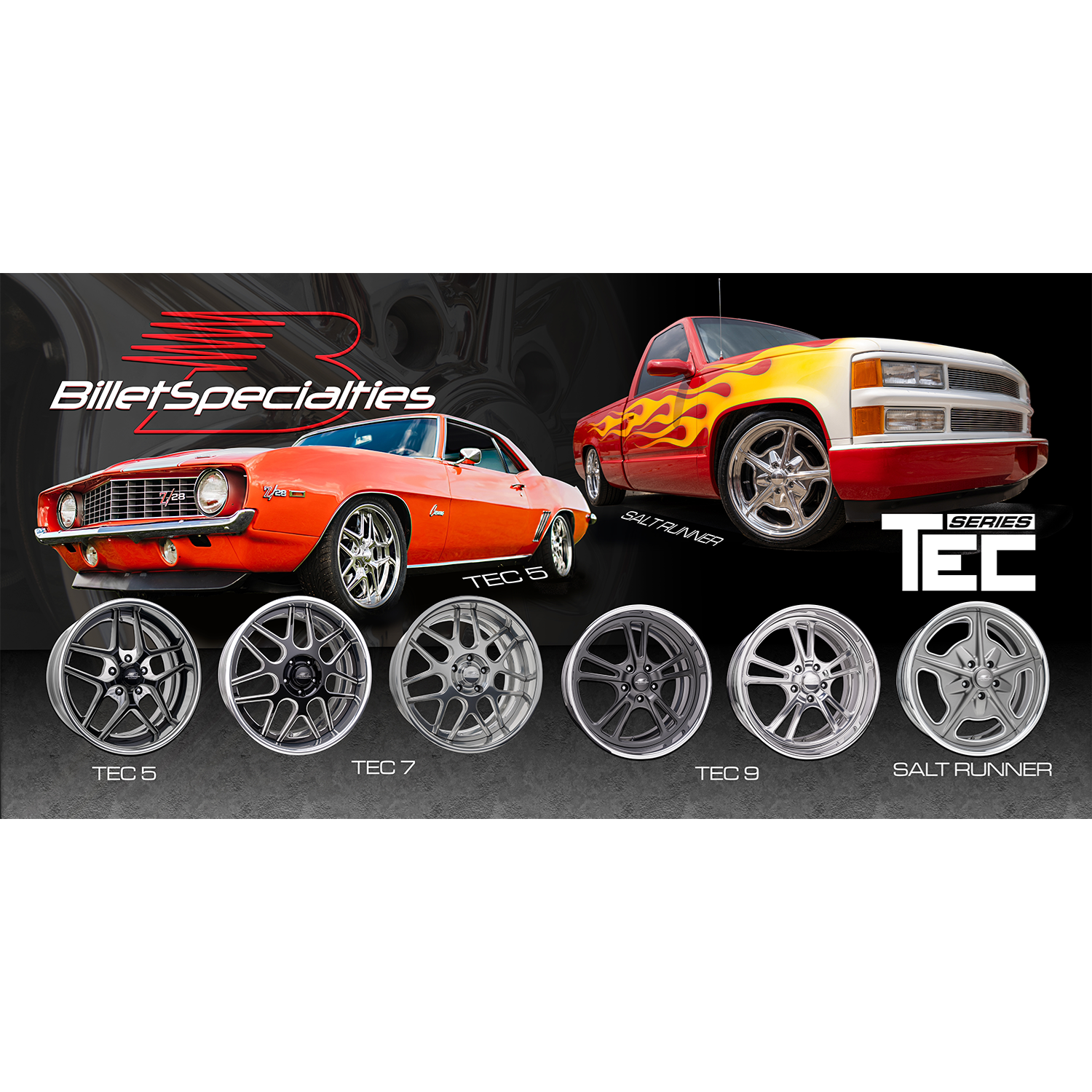 TEC SERIES OJ CAMARO BANNER