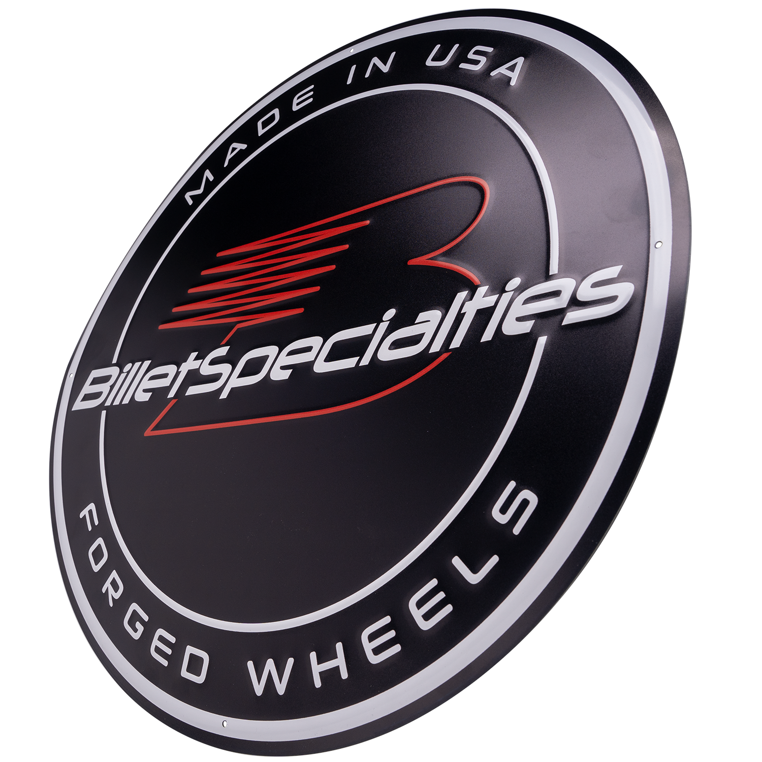 BILLET SPECIALTIES FORGED WHEELS METAL SIGN - **LIMITED EDITION**