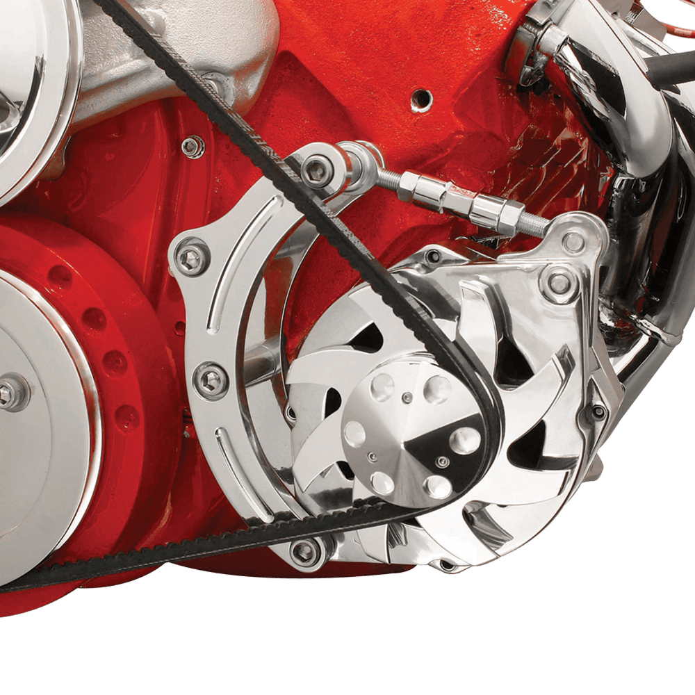 Bracket - Alternator Low Mount V-Groove BBC Short Water Pump