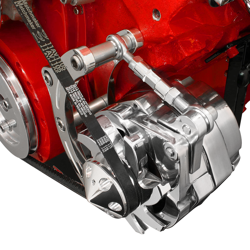 Bracket - Alternator Low Mount V-Groove BBC Short Water Pump