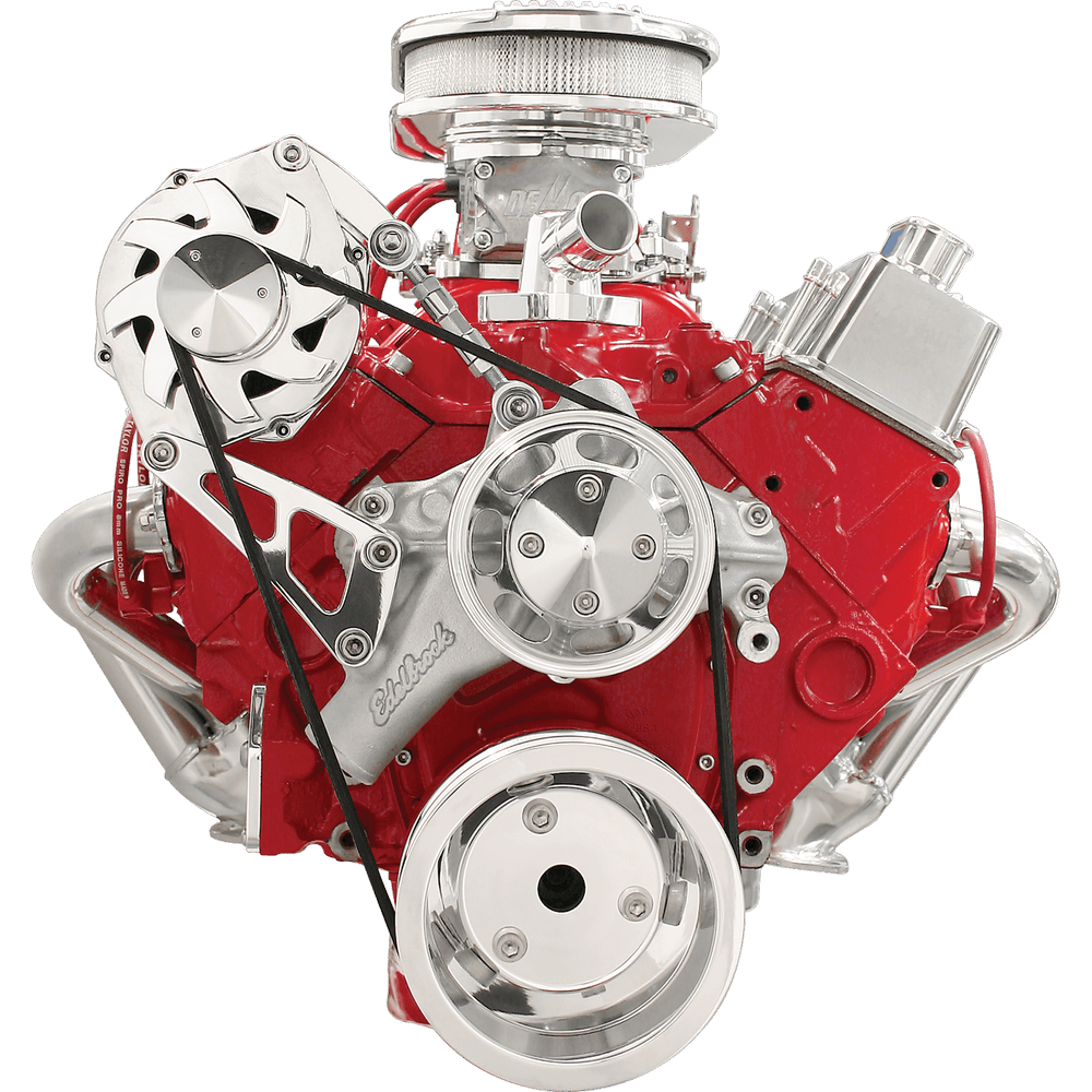 Serpentine Conversion - SBC - Top Mount Alternator Only