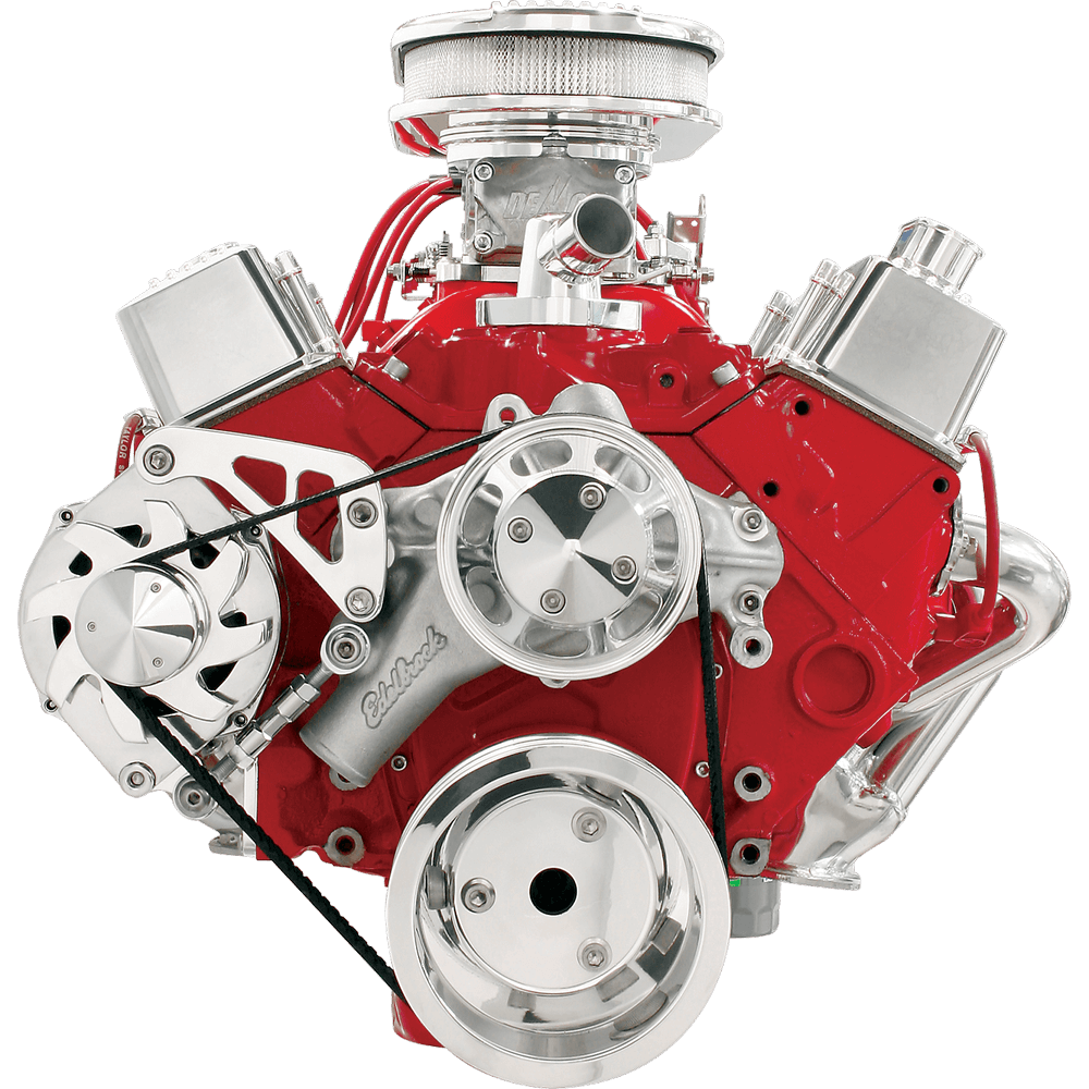 Serpentine Conversion - SBC - Mid Mount Alternator Only