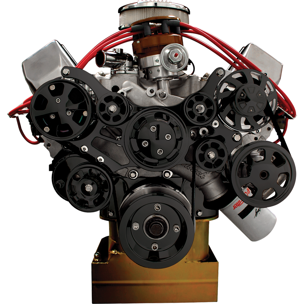 Premium Tru Trac Serpentine System - Big Block Ford