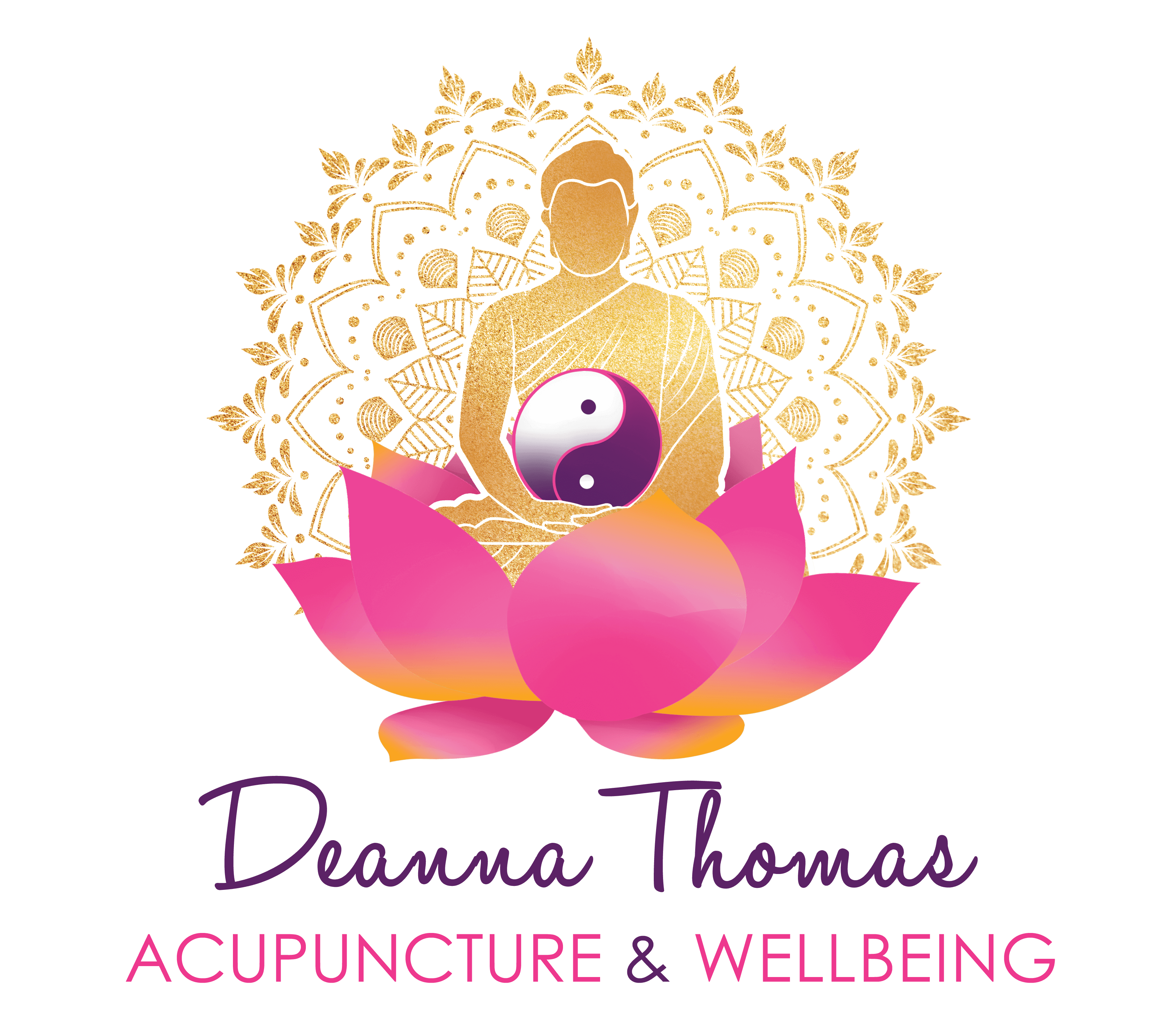 Deanna Thomas Acupuncture & Wellbeing clinic logo – fertility acupuncture, reproductive health and wellbeing services in Middlesbrough