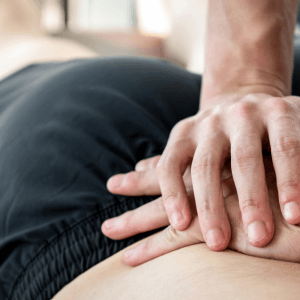 Sports massage neck and shoulder treatment at Deanna Thomas Acupuncture and Wellbeing, Middlesbrough