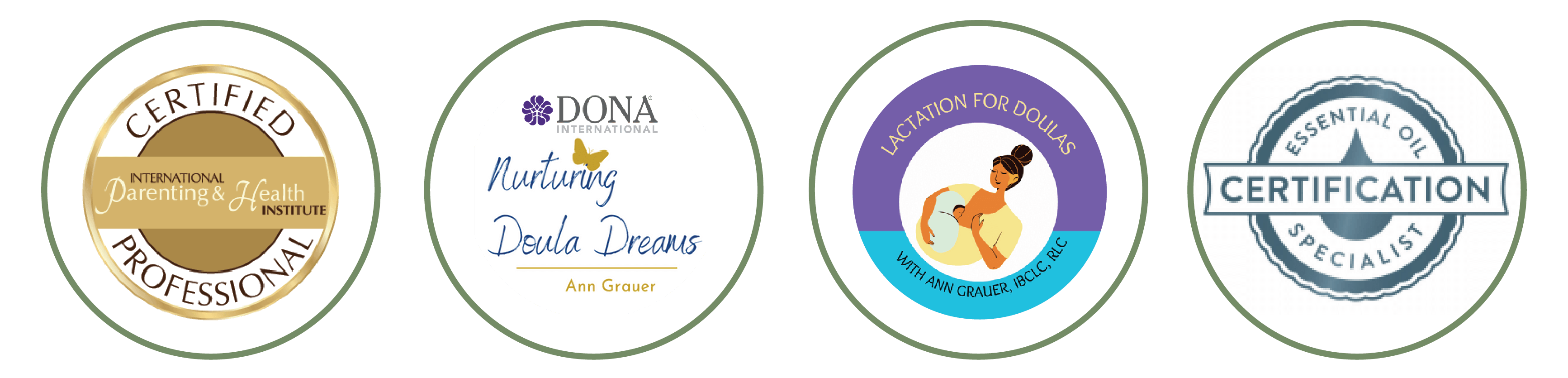 logos of Eco Nesting Co. Certifications