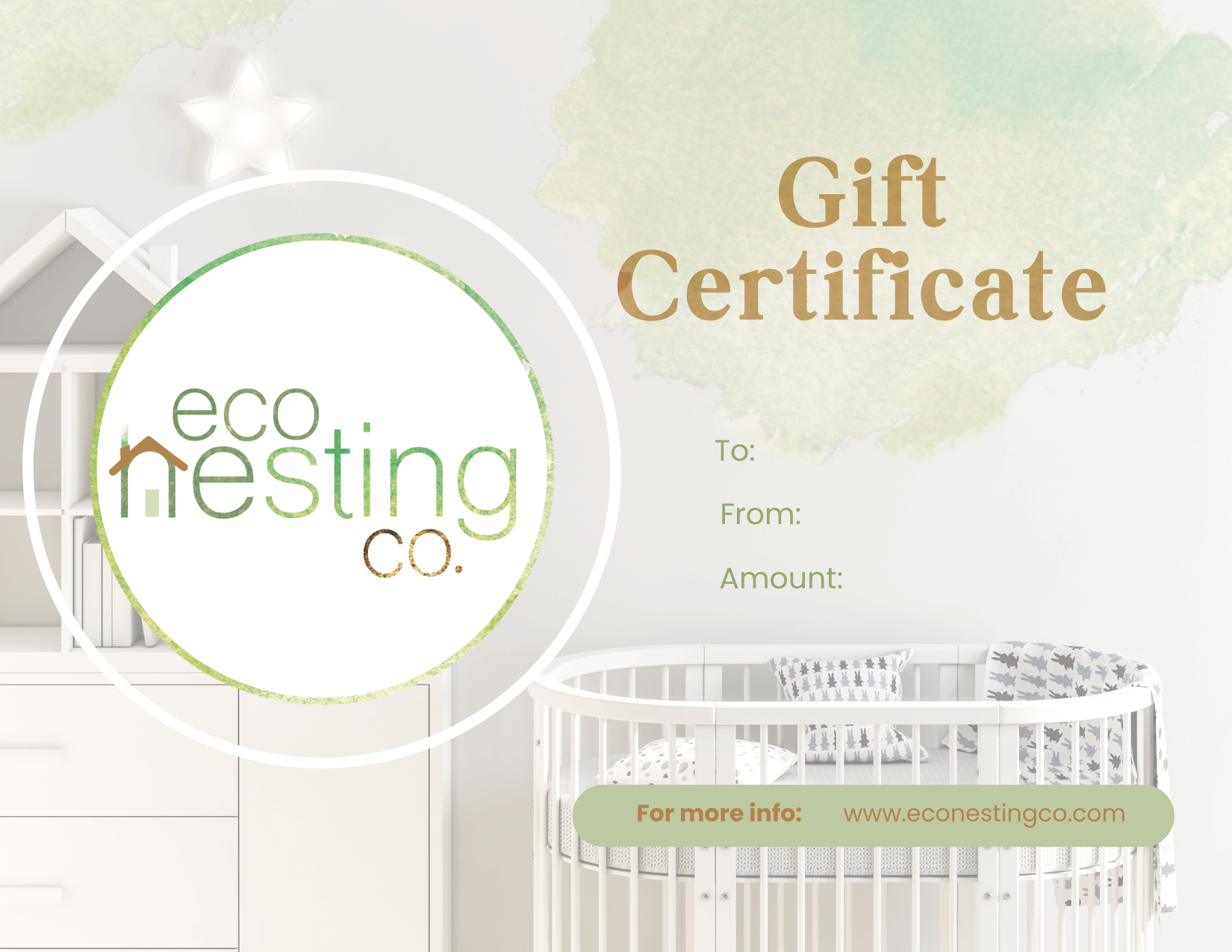 Eco Nesting Co. Gift Certificate