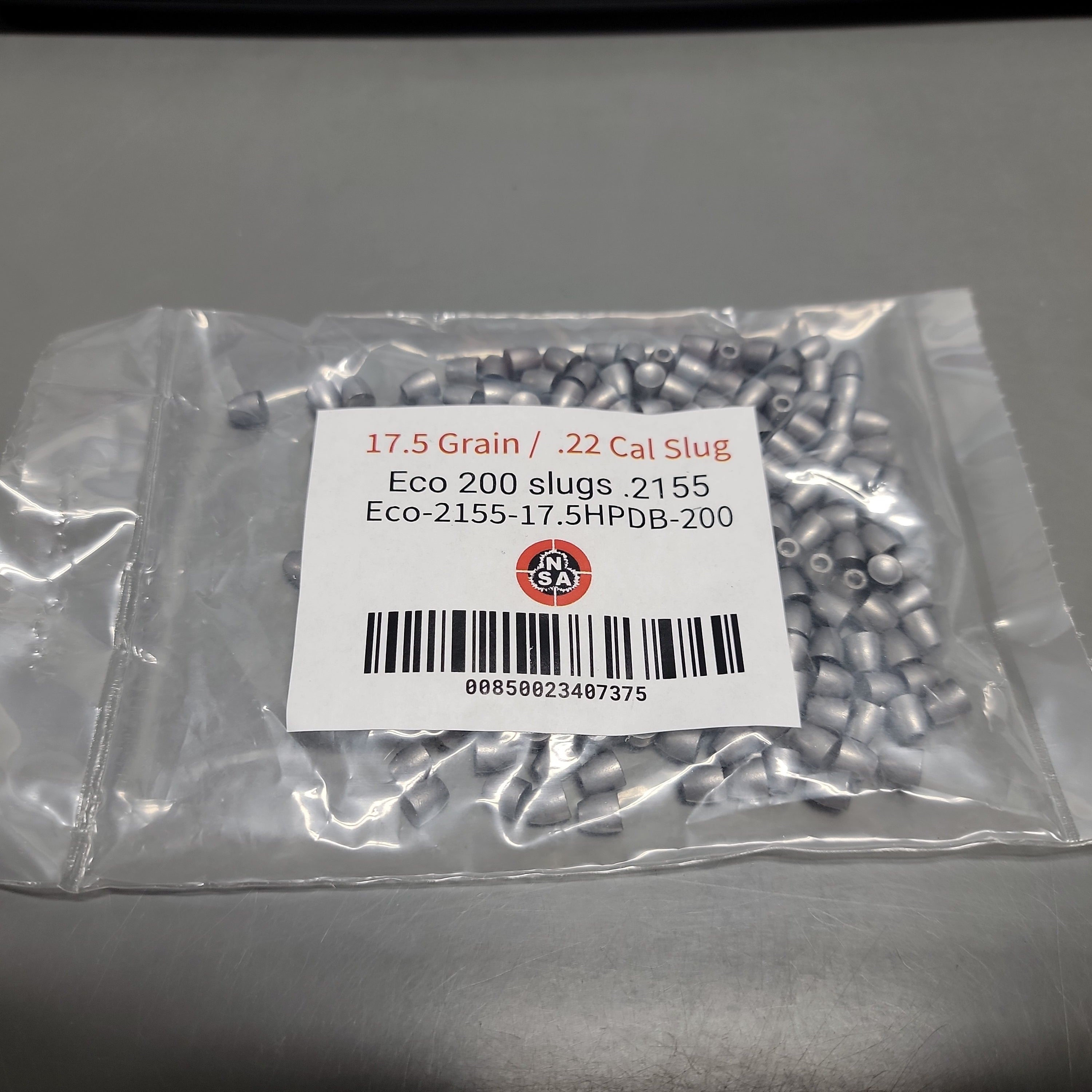 22 Cal Airgun Pellets 17.5 gr