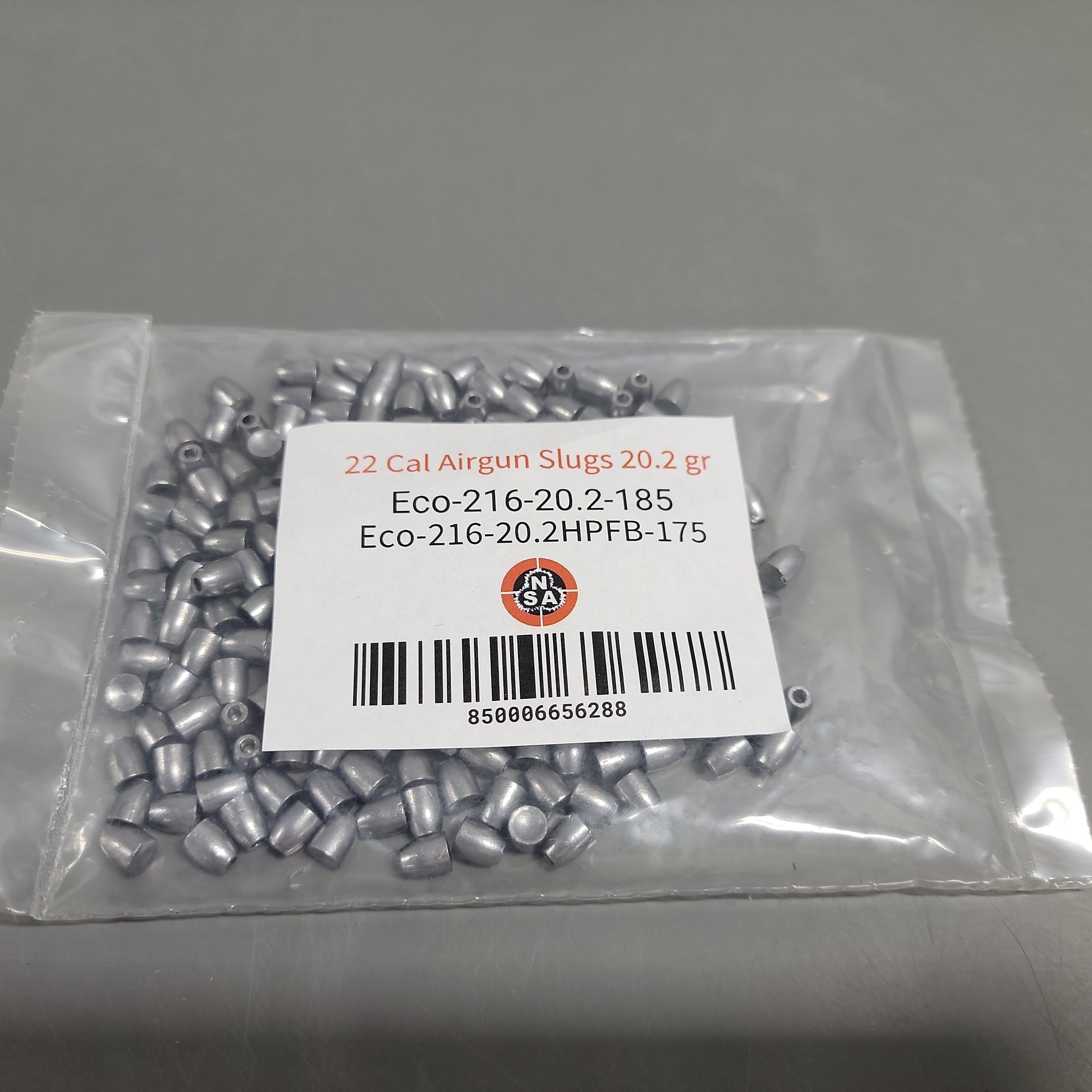 22 Cal Airgun Slugs 20.2 gr