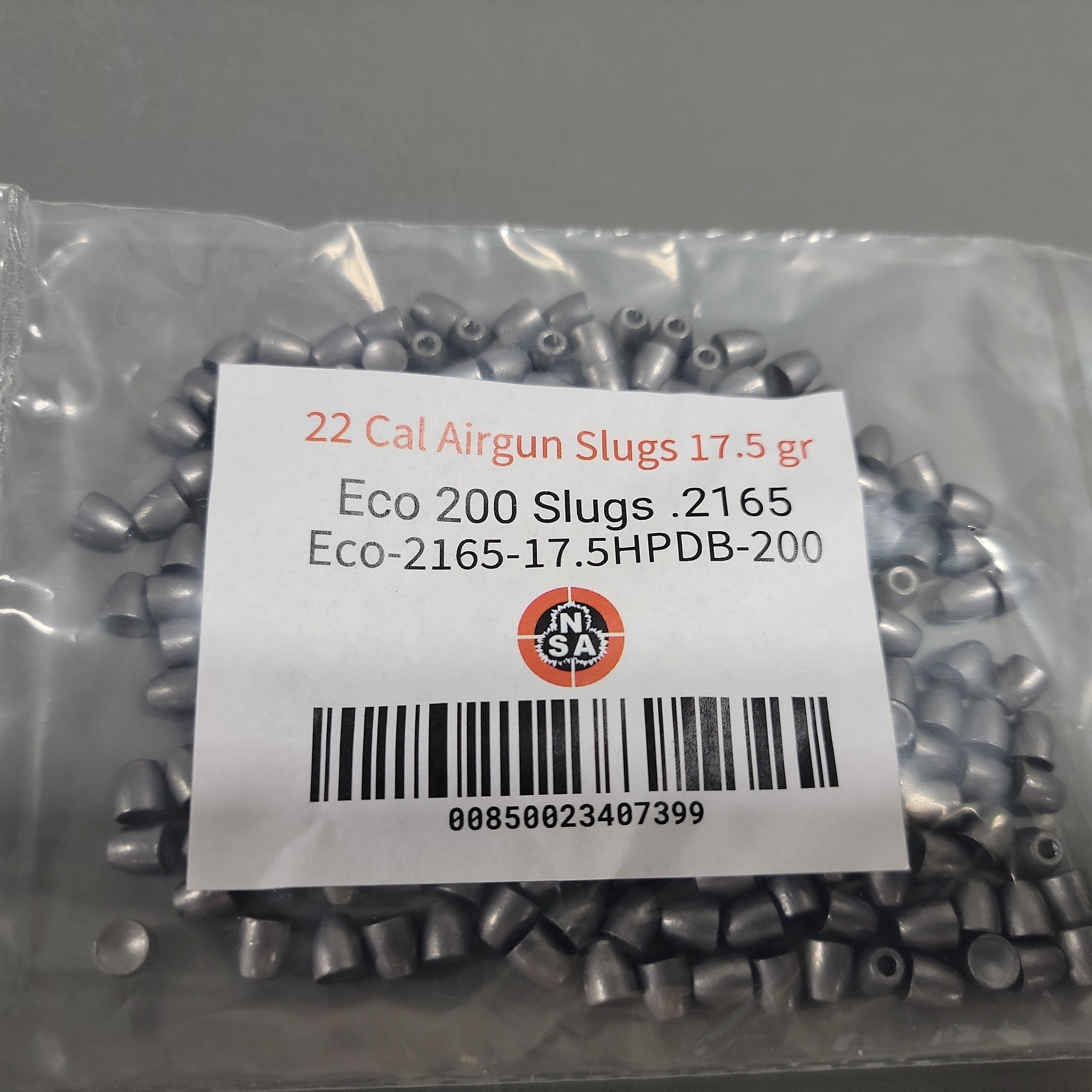 22 Cal Airgun Pellets 17.5 gr