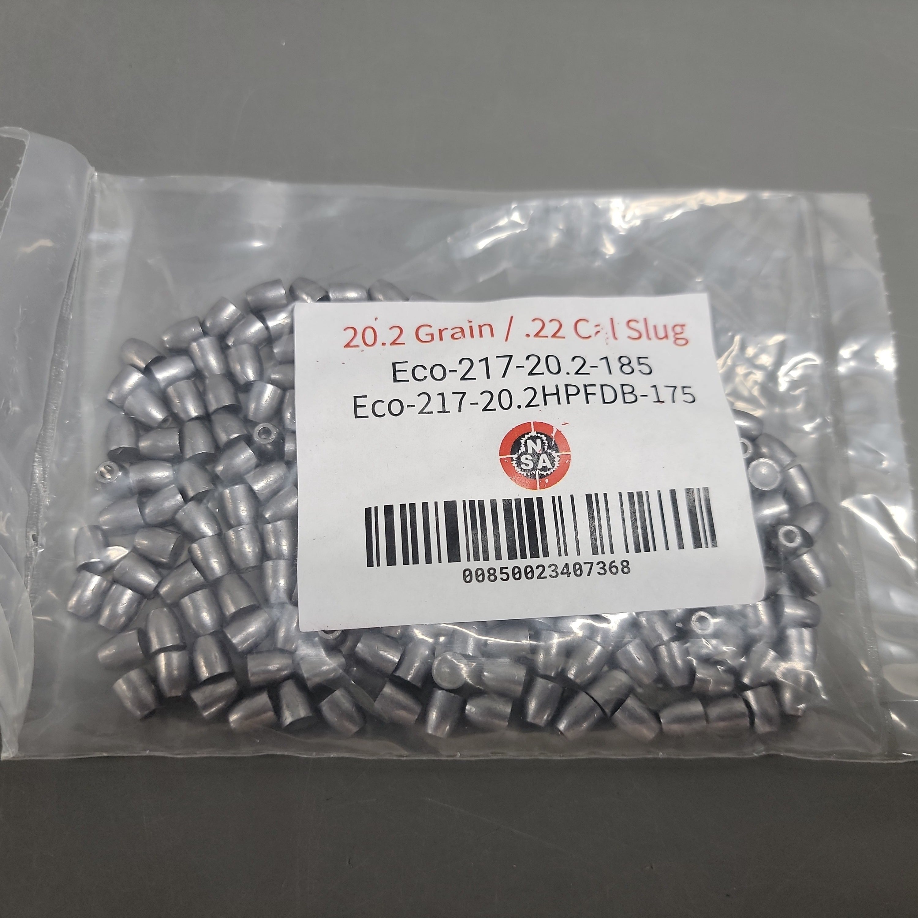 22 Cal Airgun Slugs 20.2 gr