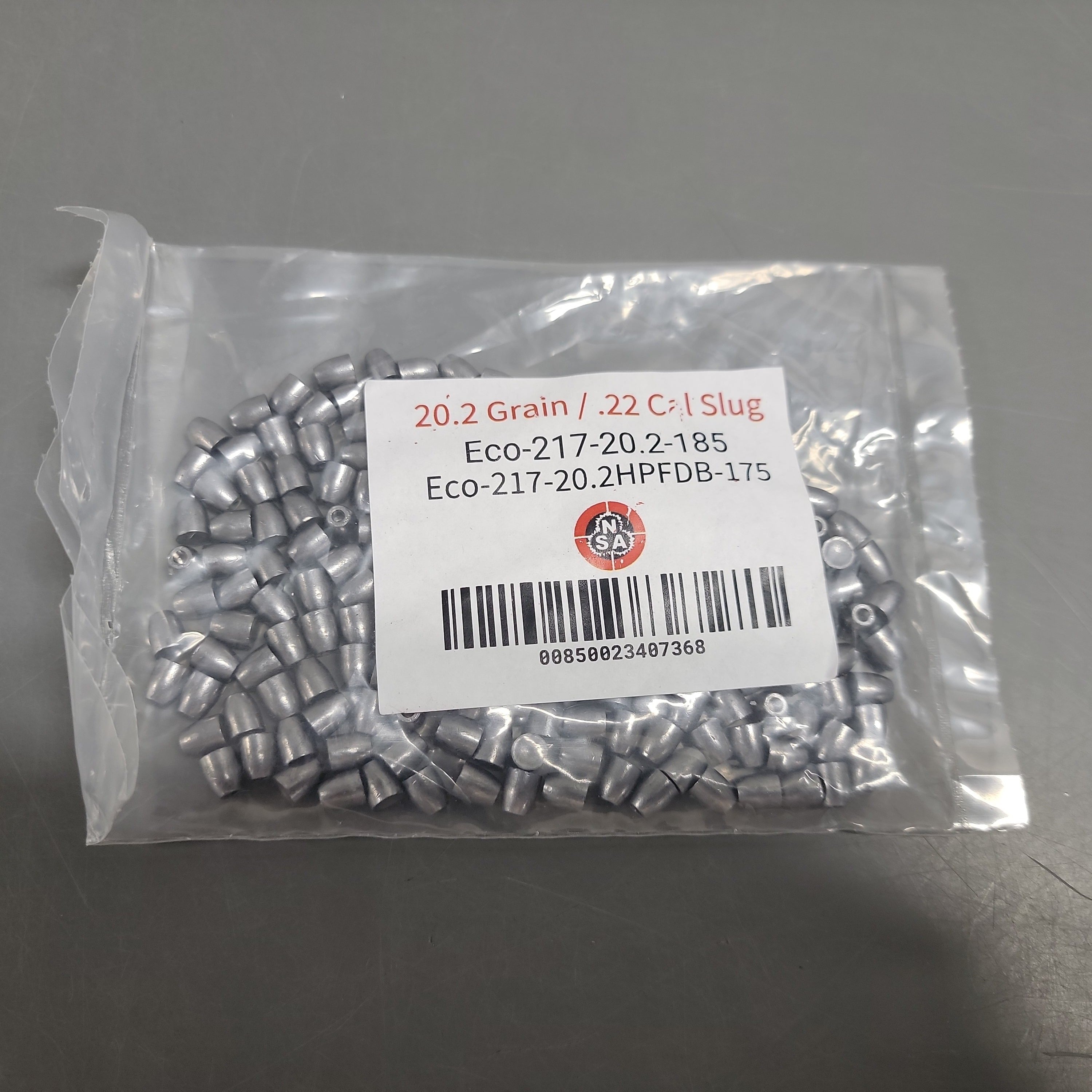 22 Cal Airgun Slugs 20.2 gr