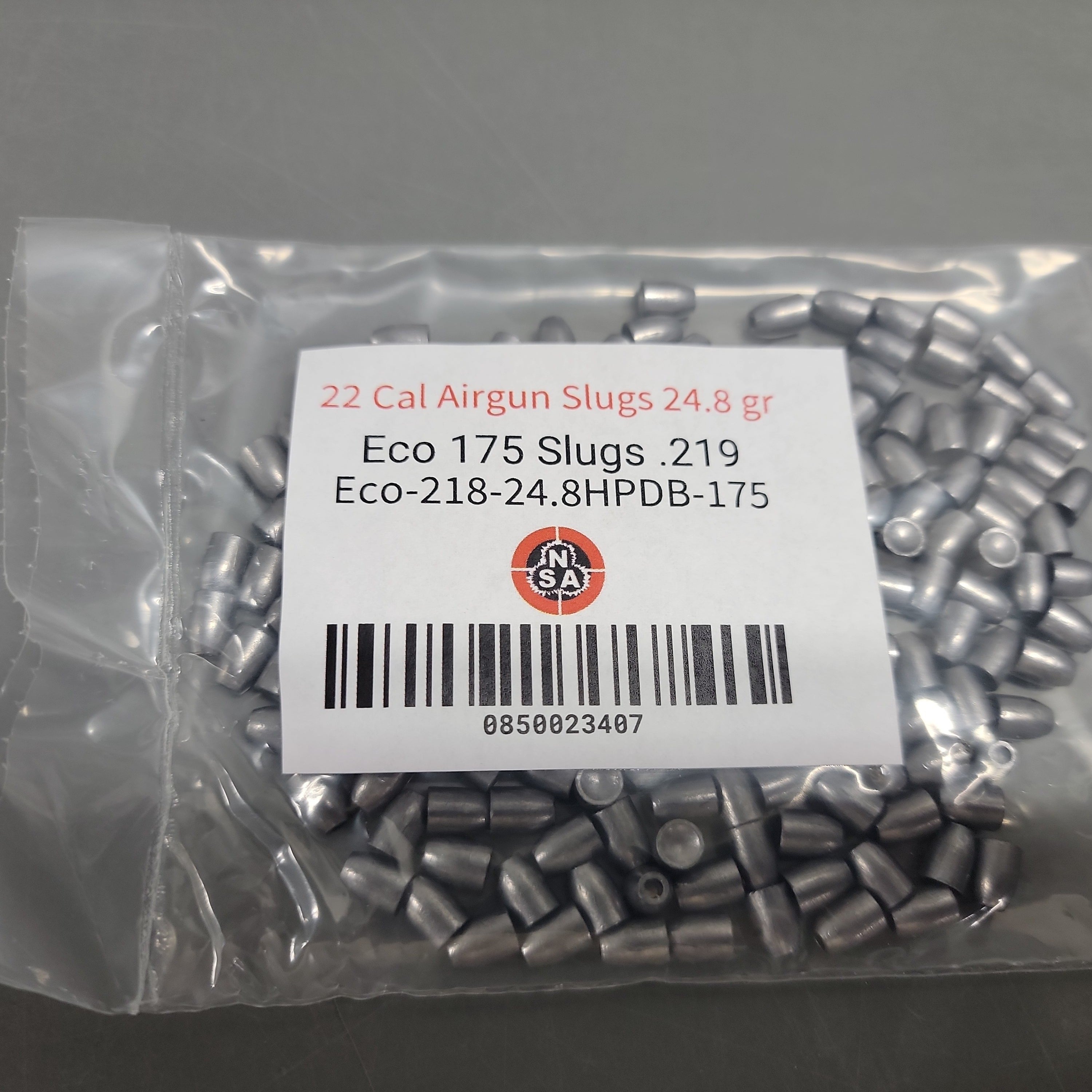 22 Cal Airgun Slugs 24.8 gr