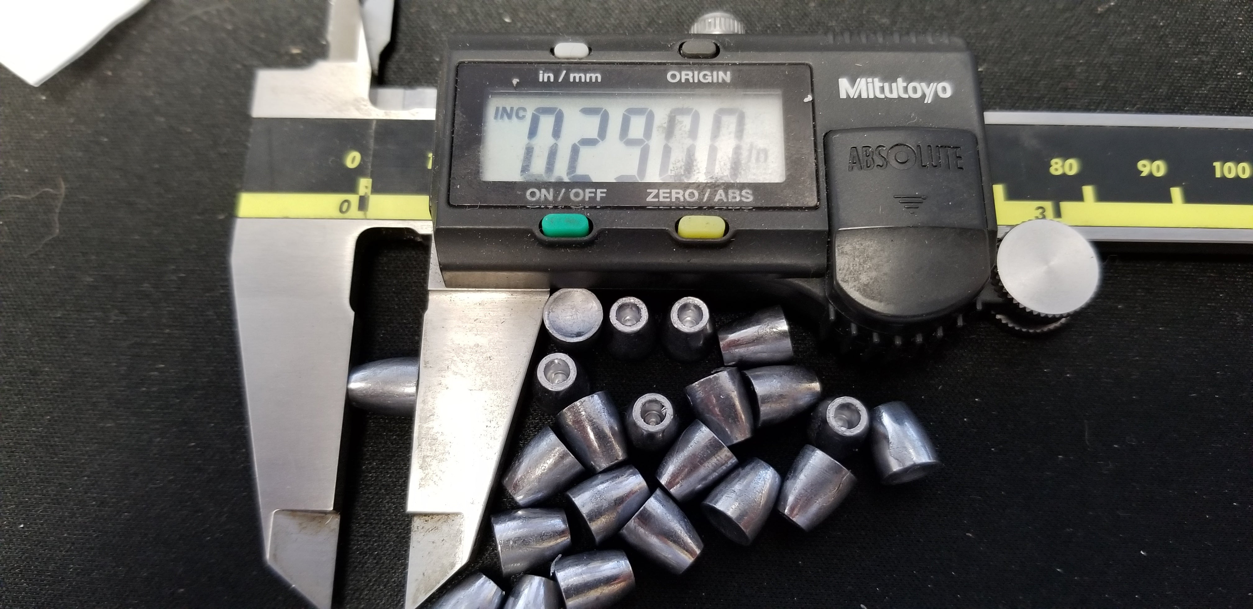 25 Cal Airgun Slugs 26.8 gr