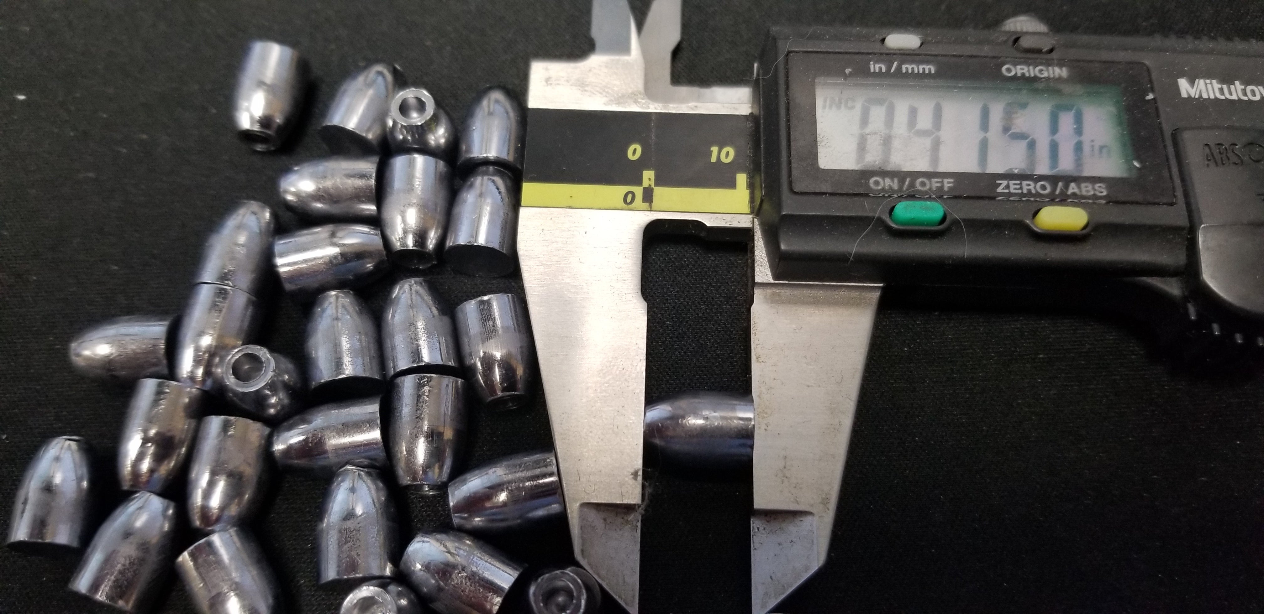 65.5 gr 300 Cal Airgun Slugs