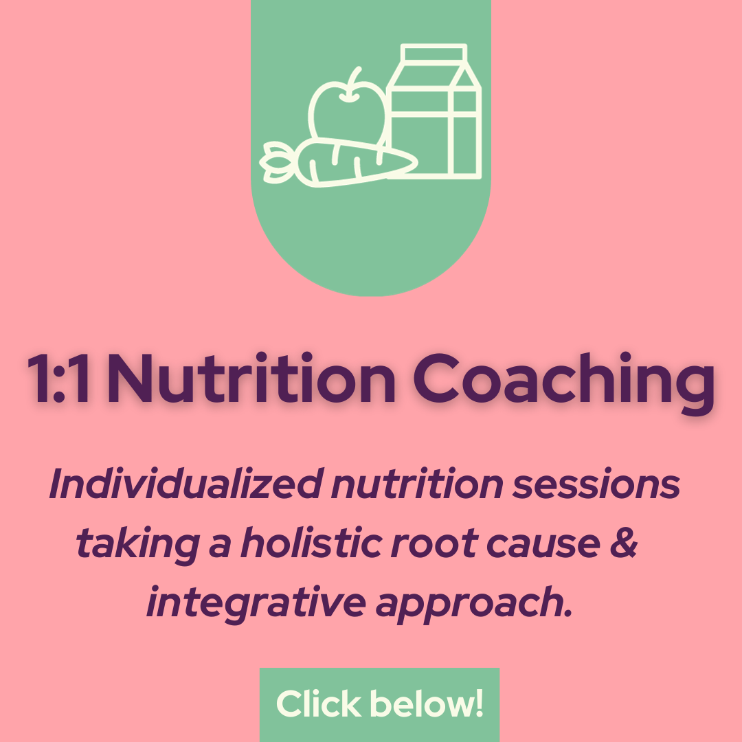 Holistic nutrition counseling non-diet, weight inclusive, integrative nutrition New Jersey