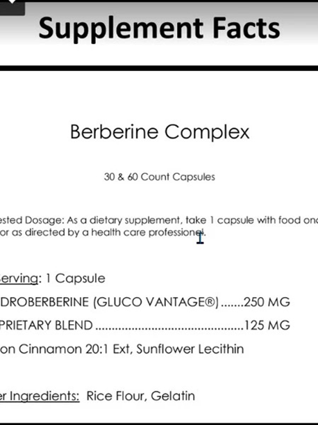 Berberine Complex