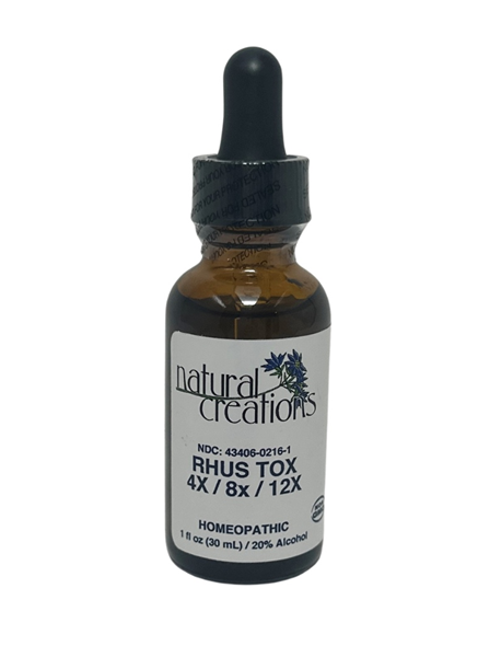 Rhus Toxicodendron 4X/8X/12X
