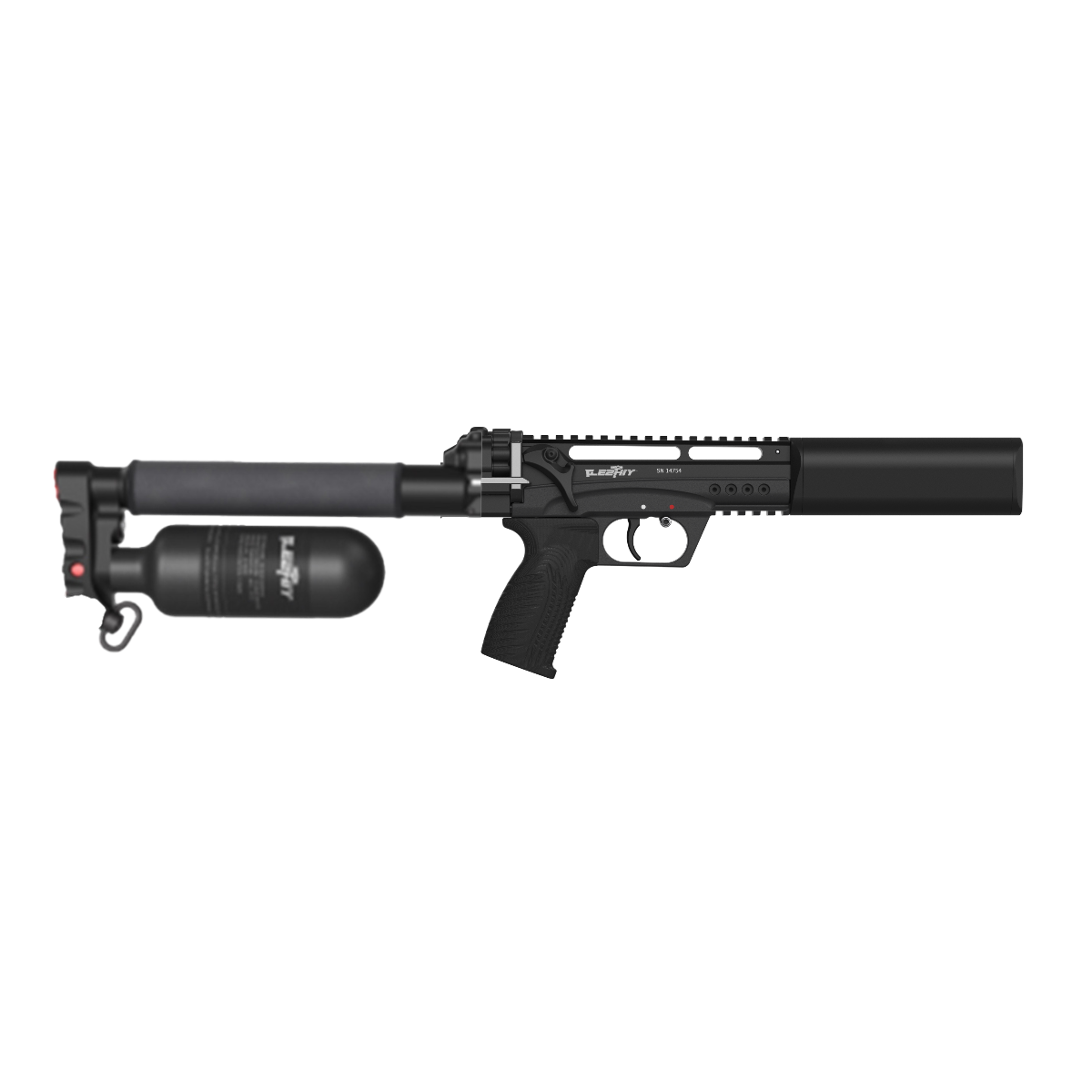 EDGUN LESHIY 2 Short - Black (REPR-X)
