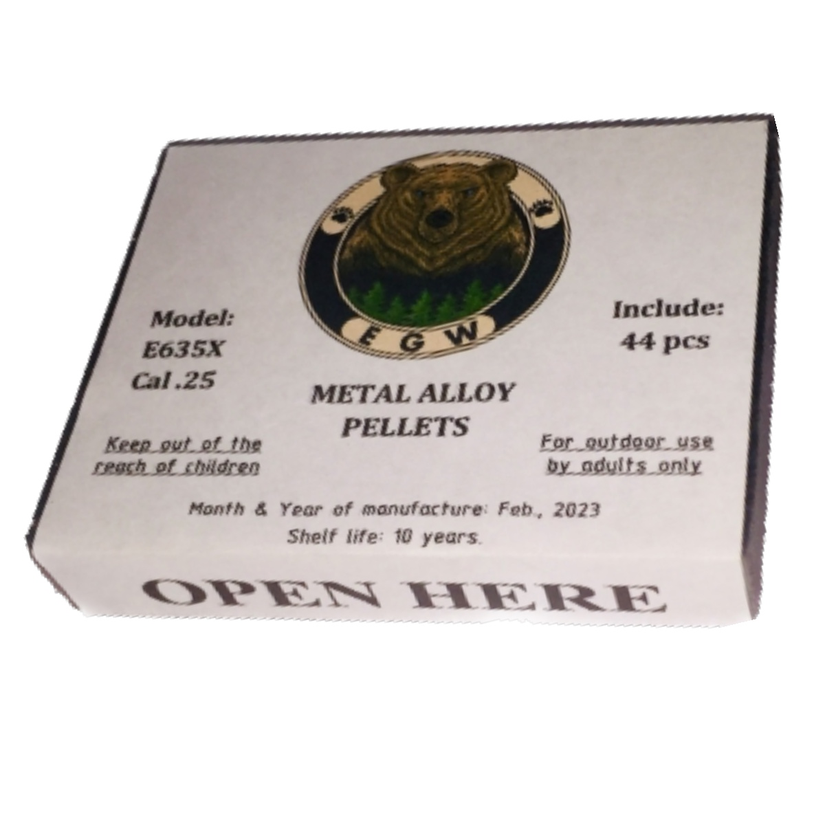 EGW. .25 Caliber Exploding Pellets