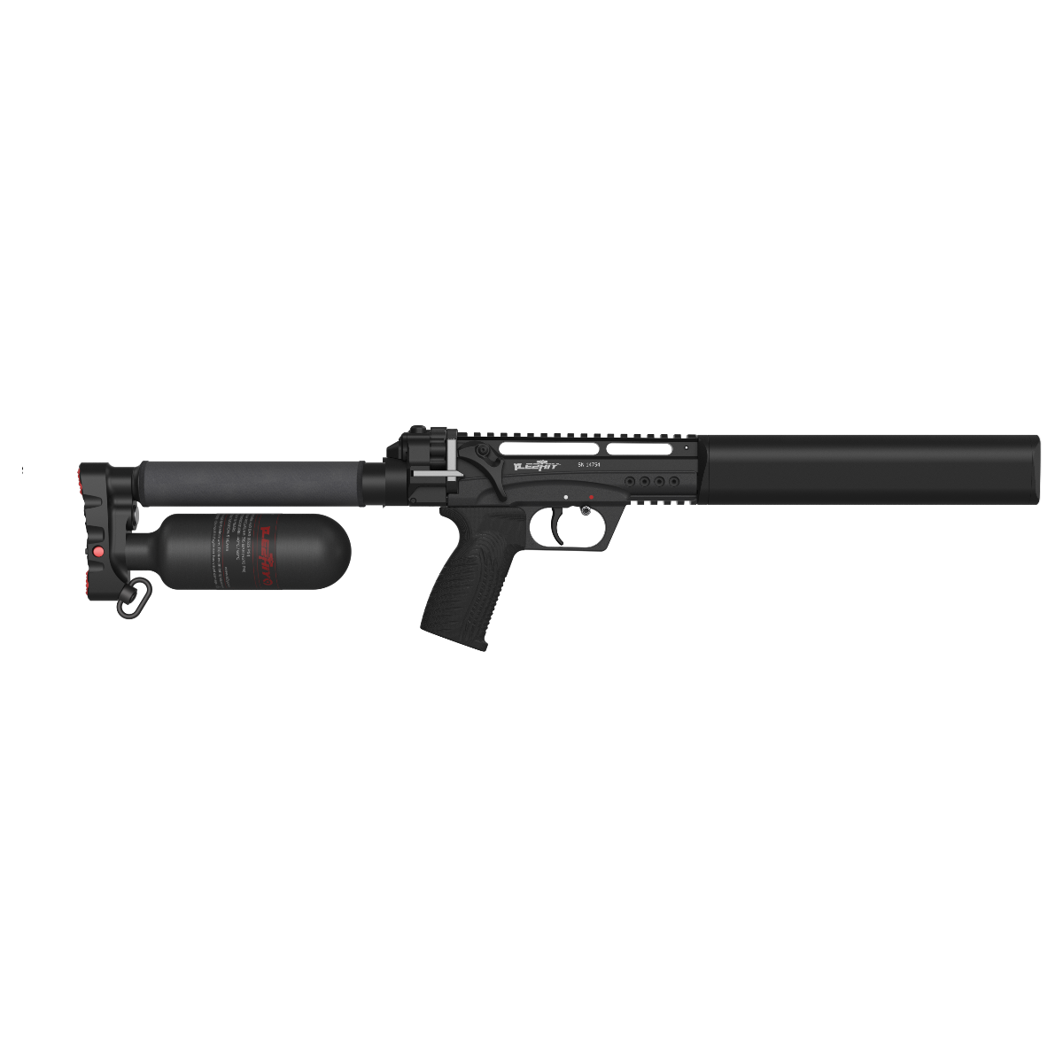 EDGUN LESHIY 2 Long - Black (REPR-X)