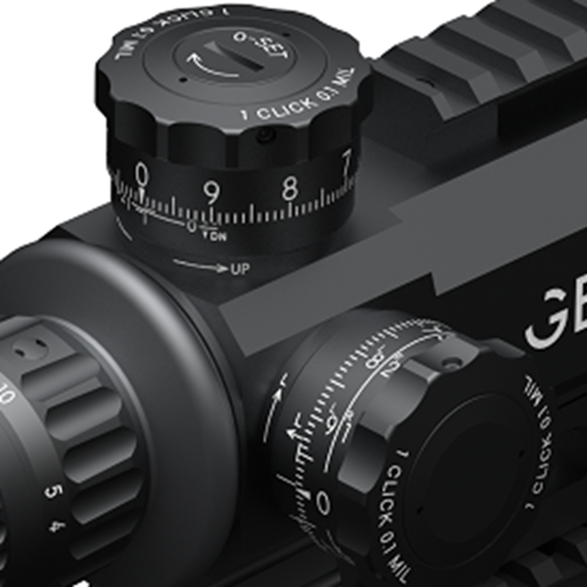 March GENESIS 4x-40x52mm 1/4 MOA