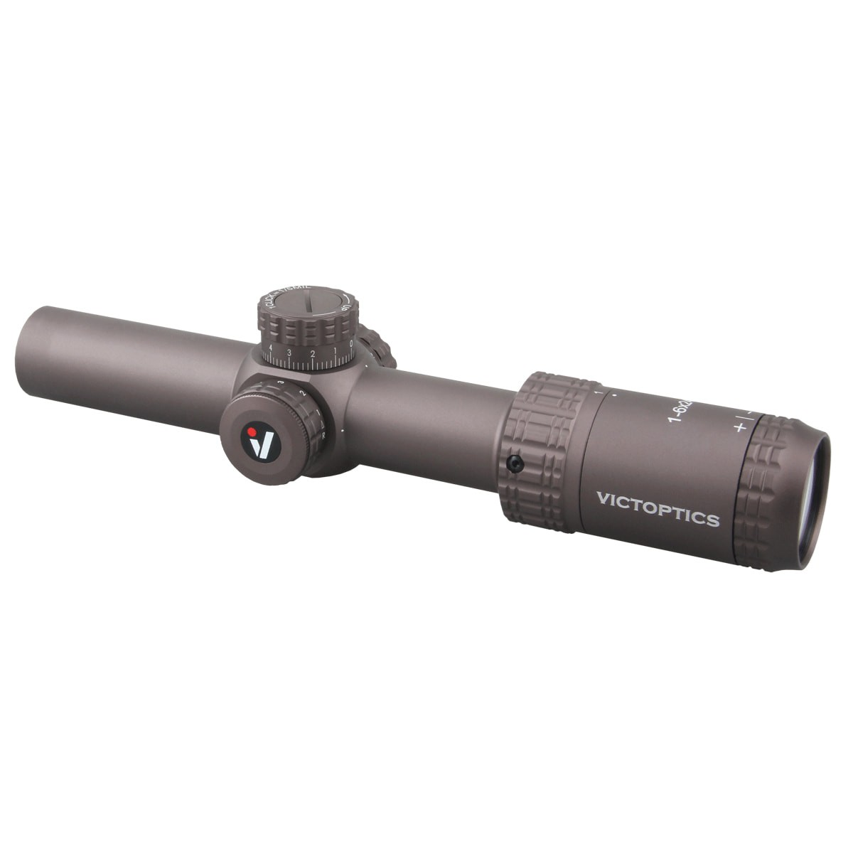 Victoptics S6 1-6x24 SFP Burnt Brown
