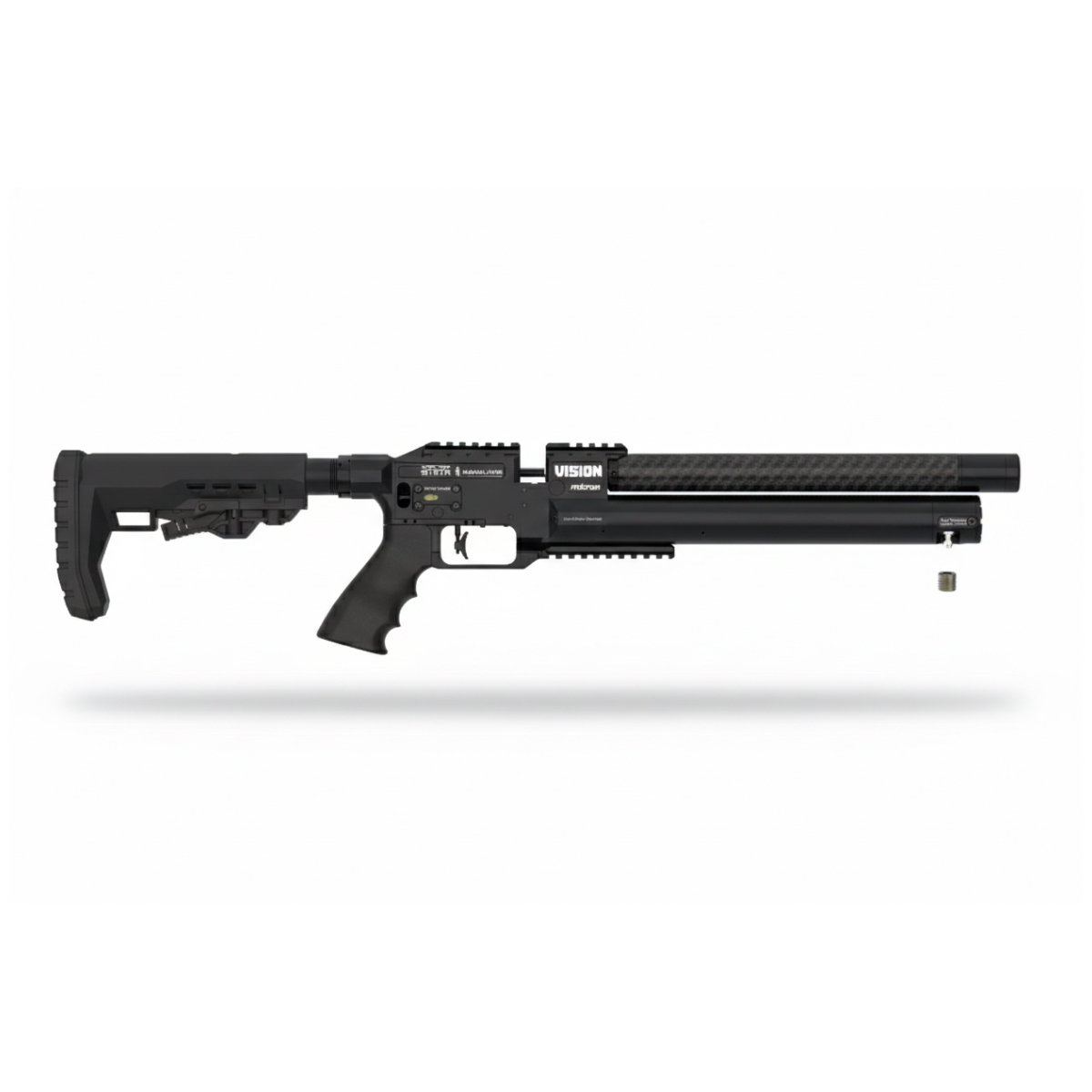 Right profile of the Epic Vision Classic 300mm compact PCP air rifle.