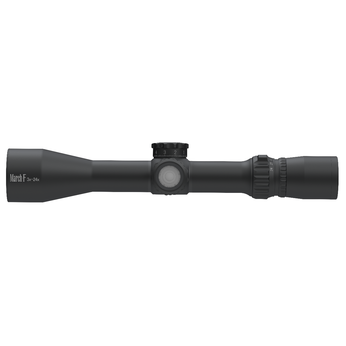 March  3-24x42mm TR1H Reticle (FFP)