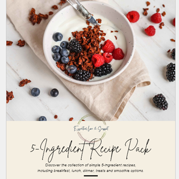 <span style=font-family: 'Open Sans',sans-serif;>5 Ingredient Recipe Pack</span>