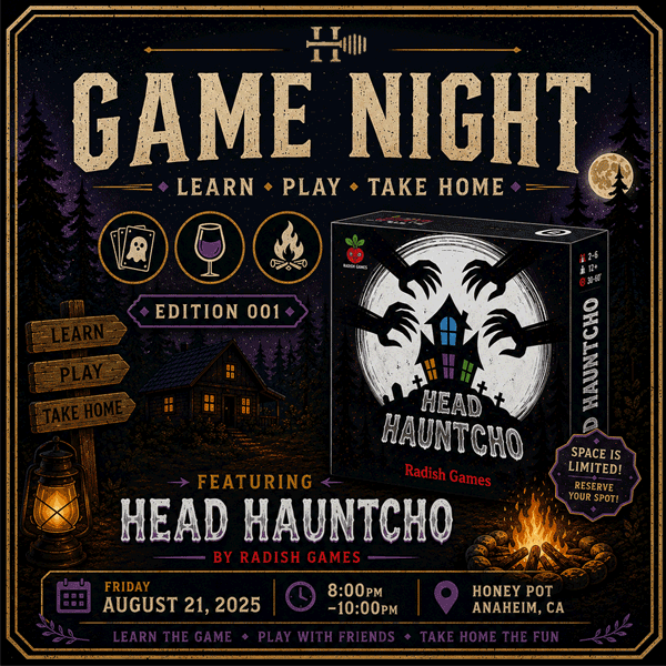 Game Night: Head Hauntcho (8/21/2026)