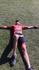 Colin Post Race IM Canada