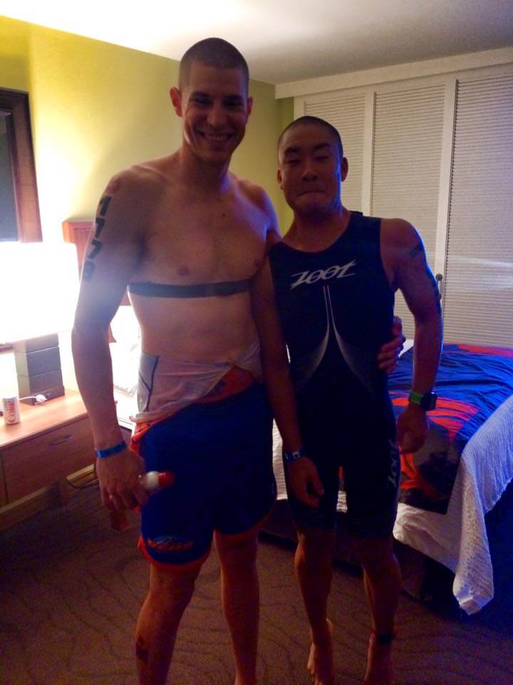 Elliot + Colin Prerace in Roger's room