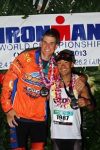 Me and Elliot Kona Finish 2013