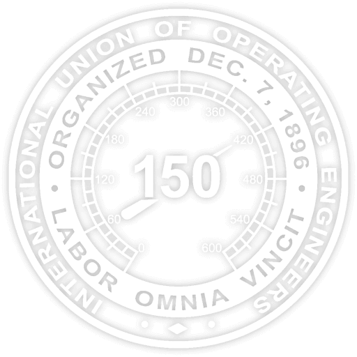 Local 150 certification stamp.