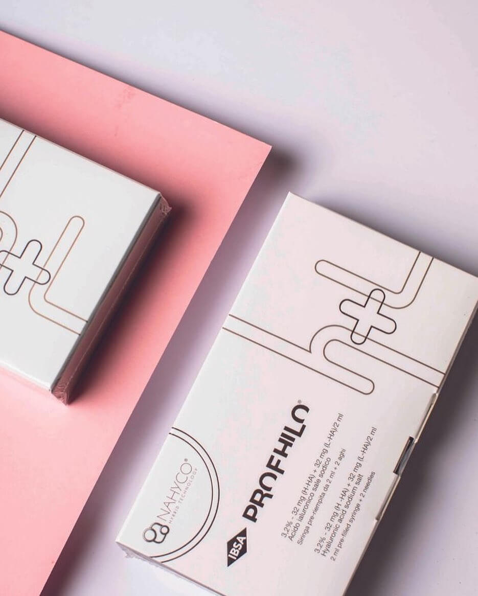 "Profhilo treatment products at Helena Aesthetics UK in Middlesbrough - Advanced facial aesthetics for restoring skin elasticity and hydration."