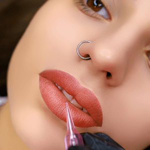 Lip Blush Middlesbrough – Client Testimonial – A satisfied client shares her experience with semi-permanent lip blush at Helena Aesthetics in Middlesbrough, achieving natural, enhanced lip colour.