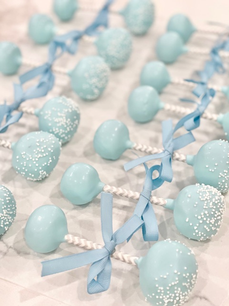 Cake Pop Baby Rattles