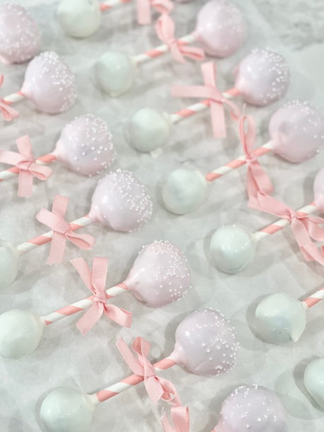 Cake Pop Baby Rattles