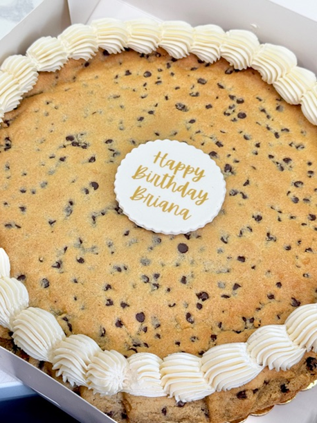 Chocolate Chip Cookie Cake