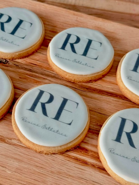 Logo Printed Sugar Cookies