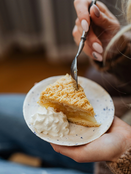 Apple Crumb Pie